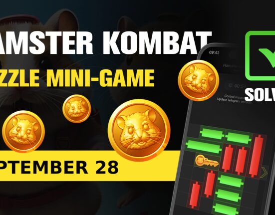 Hamster Kombat Mini Game Puzzle Solution - September 28, 2024