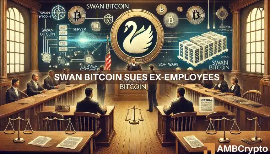 Swan Bitcoin's mining software code stolen; former employees sued