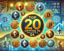 The Top 20 Crypto To Watch In Q4