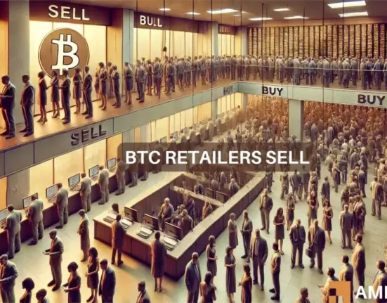 Bitcoin: Whales, retailers take different approaches as BTC struggles