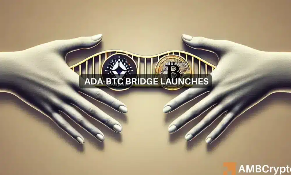 Cardano's new Bitcoin bridge - Enough to push ADA above $0.33?