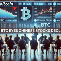 Could decline in Chinese stocks redirect capital back to Bitcoin, crypto trading?