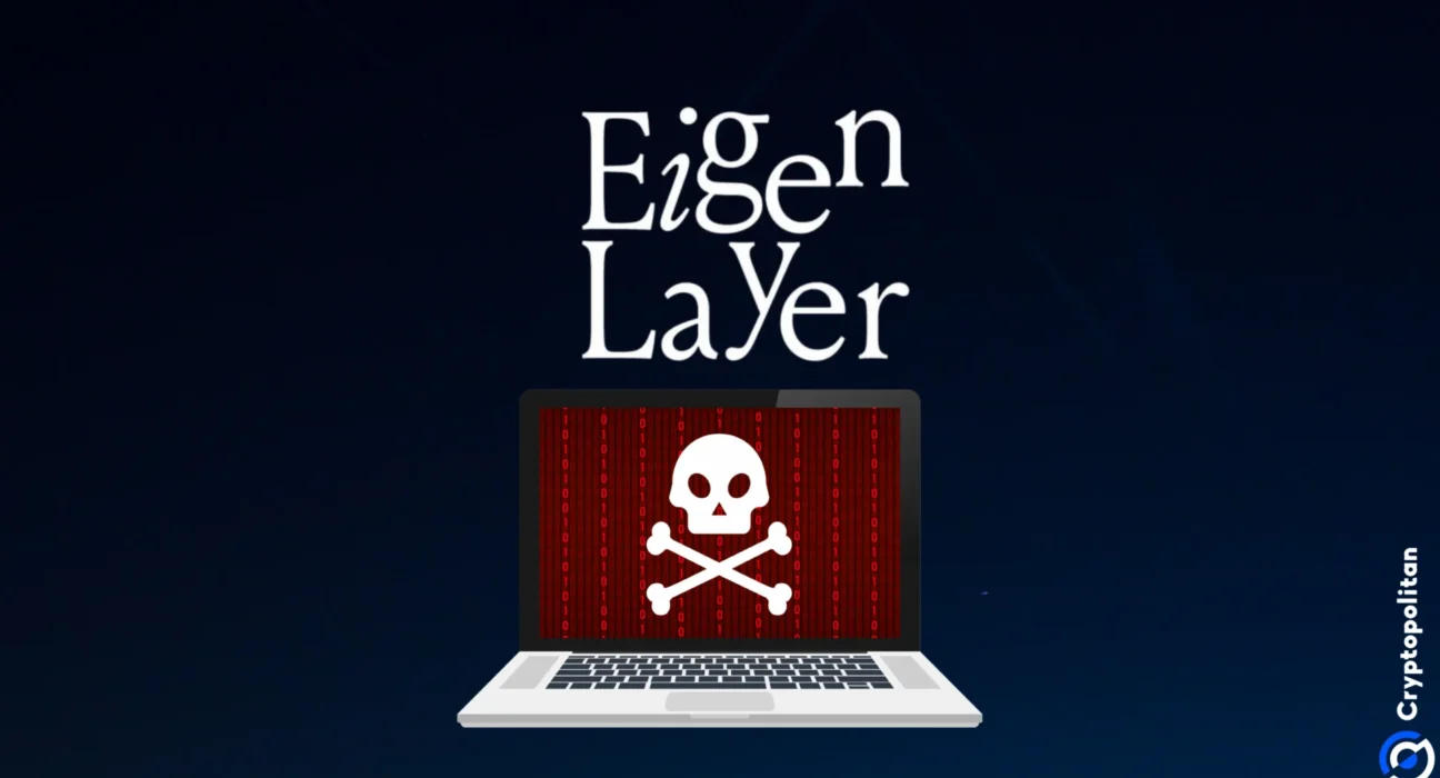 Eigenlayer’s Twitter gets hacked, phishing links posted