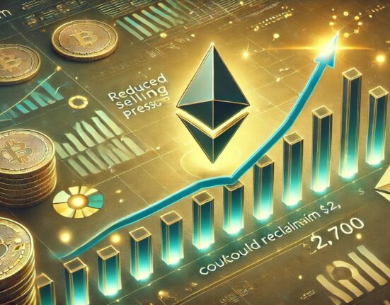 Ethereum Could Reclaim $2,700 As Key Data Signals Reduced Selling Pressure