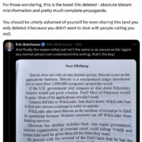 Ethereum community lashes out at Bloomberg’s Eric Balchunas over 'misinformation'