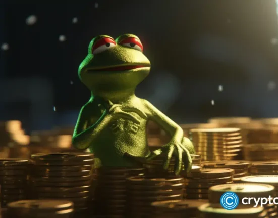 New Frog memecoin FWOG soars as Bitcoin price dips