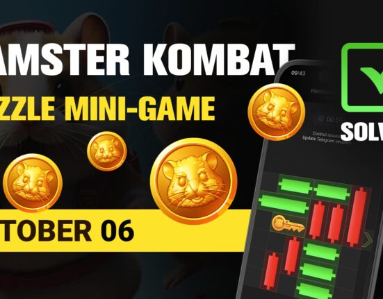 Hamster Kombat Mini Game Puzzle Solution - October 06, 2024