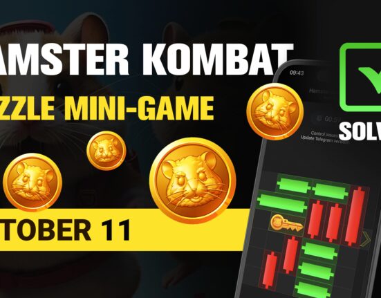 Hamster Kombat Mini Game Puzzle Solution - October 11, 2024