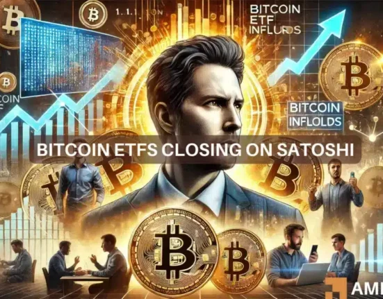 Is Satoshi's Bitcoin stash safe? ETF inflows might soon rival his holdings!