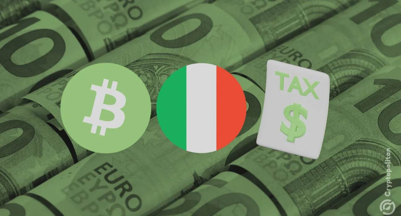 Italy set to hike Bitcoin capital gains tax from 26% to 42%