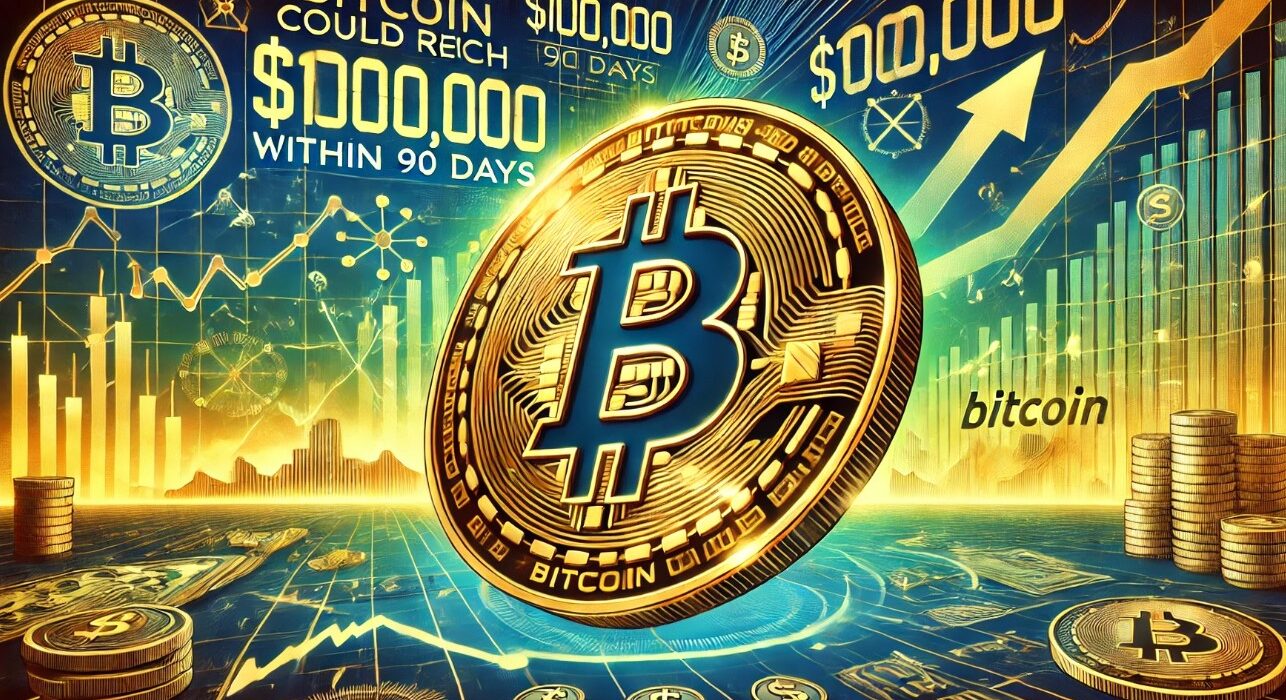 Market Expert Predicts Bitcoin Could Reach $100,000 Within 90 Days