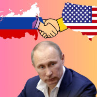 Putin says Russia is open to mending relations with America, but only if Trump wins