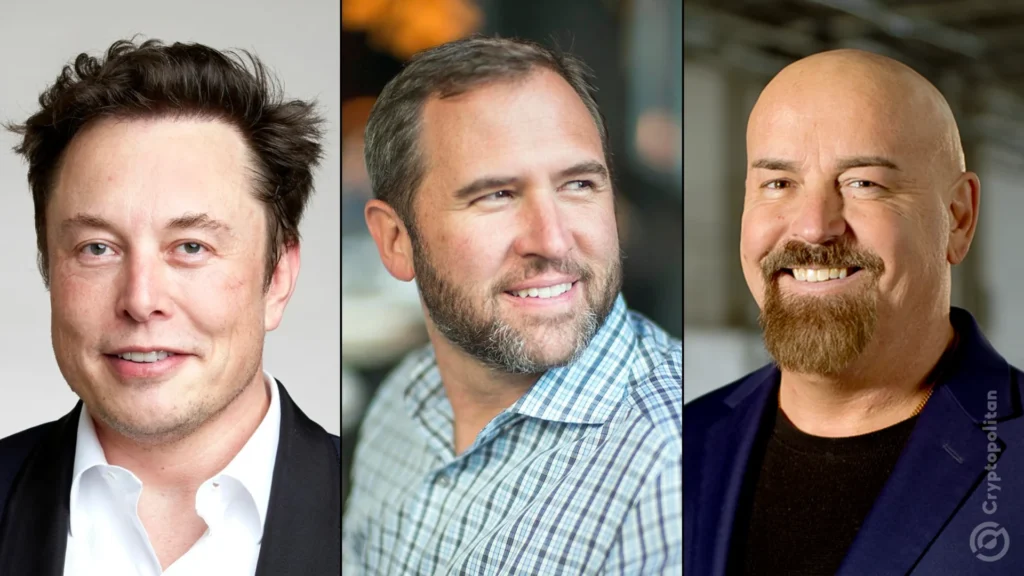 Ripple CEO joins Elon Musk in supporting pro-crypto Senate candidate