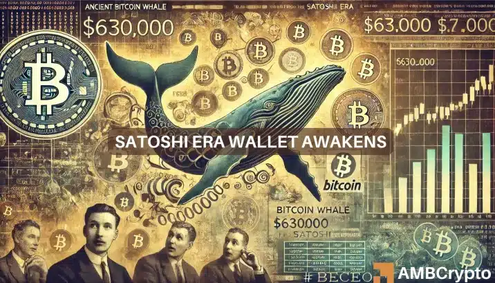 Satoshi-era Bitcoin whale emerges, makes massive $630K move