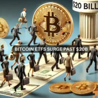 Spot Bitcoin ETFs break $20 billion in inflows as BTC aims ATH