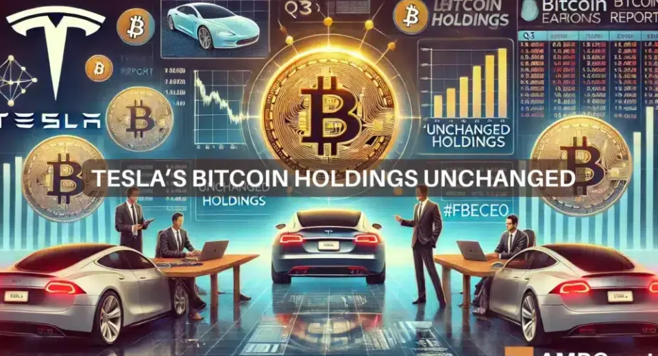 Tesla Bitcoin holdings remain unchanged, Q3 earnings report reveals