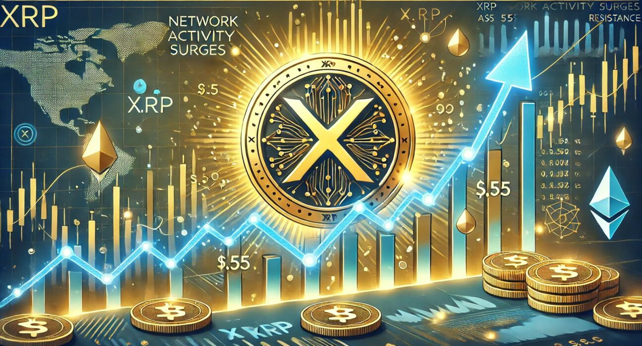 XRP Network Activity Surges As Price Seeks To Break $0.55 Resistance